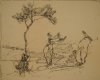 1932-1936 ca. - Costa napoletana con il Vesuvio sullo sfondo (2)